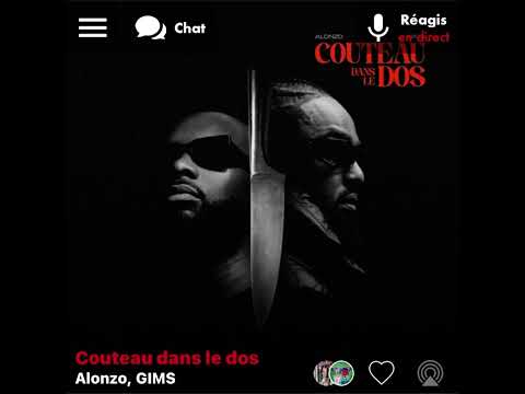 Alonzo, GIMS - Couteau Dans Le Dos (Version Skyrock)